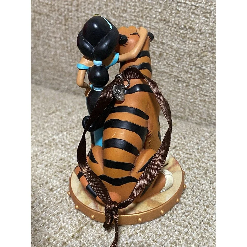 Disney Store Jasmine & Rajah Christmas Sketchbook Ornament Aladdin 2019 rare